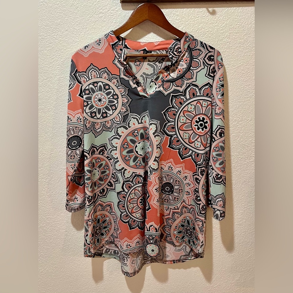 Women’s patterned blouse